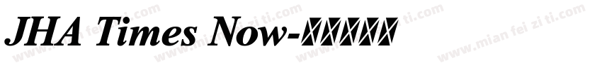 JHA Times Now字体转换